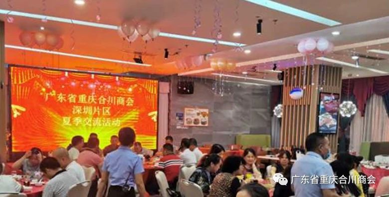 广东省重庆合川商会深圳片区夏季交流活动圆满举行