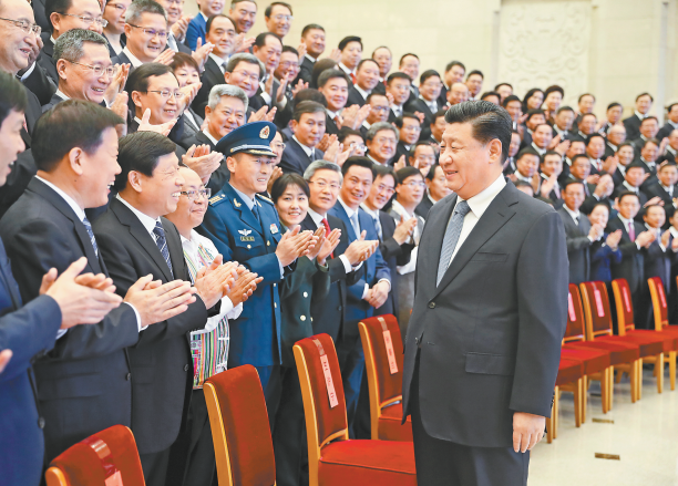 习近平会见全国精神文明建设表彰大会代表